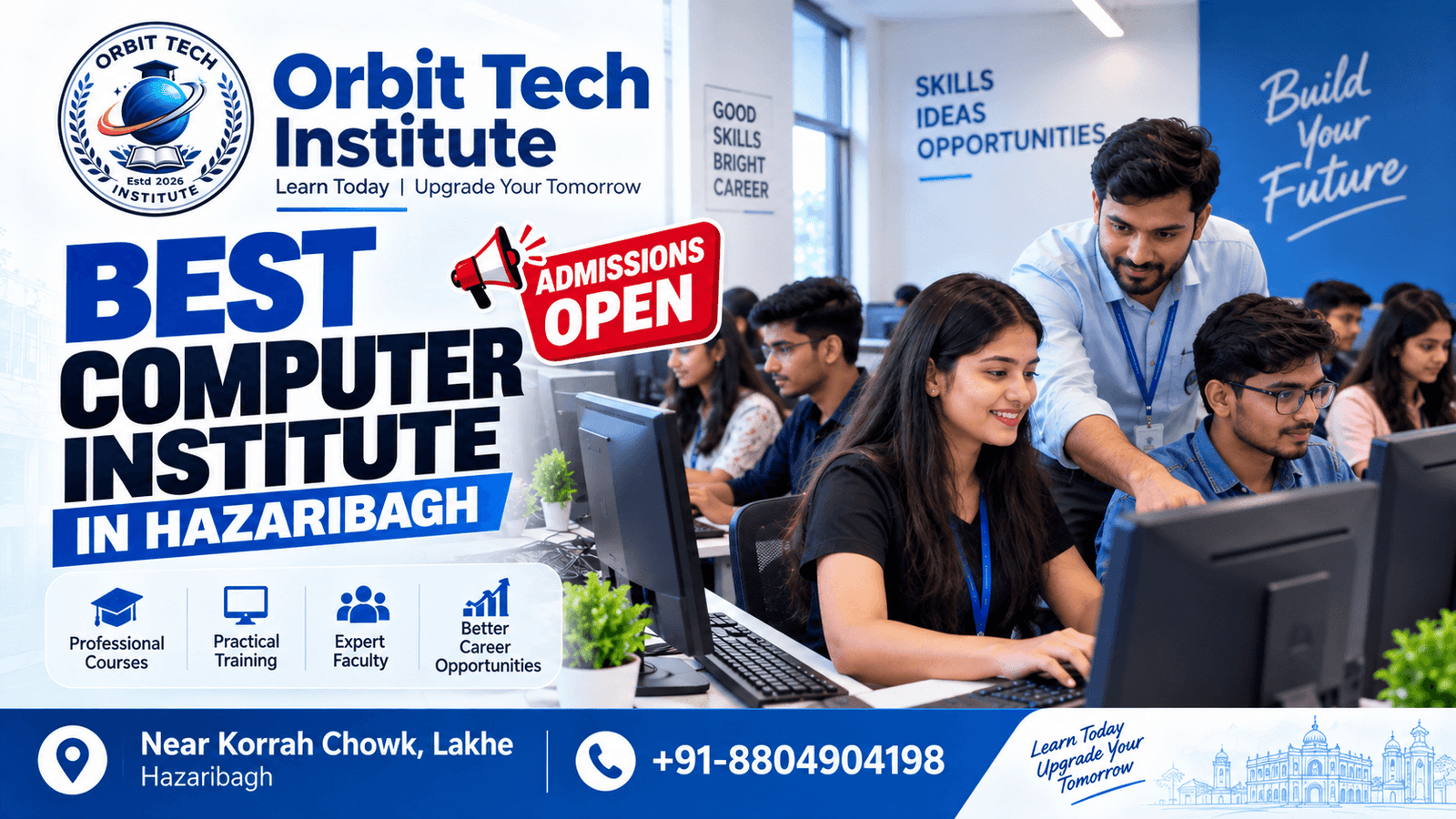 Best Computer Institute in Hazaribagh Orbit Tech Institute