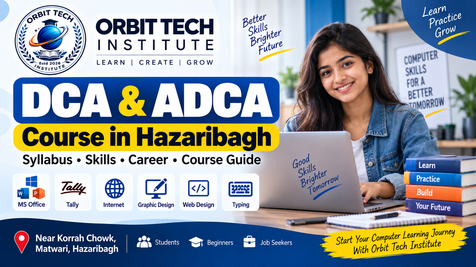 DCA & ADCA Course in Hazaribagh: Syllabus, Skills, Career & Course Guide